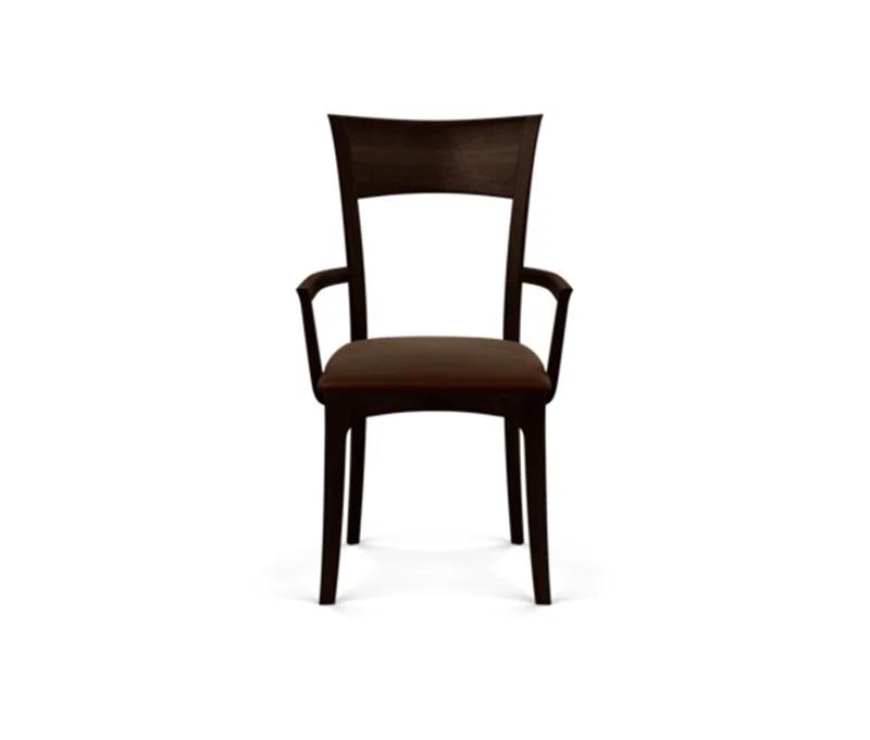 Copeland Furniture Ingrid 19.25'' H Upholstered Cherry Armchair