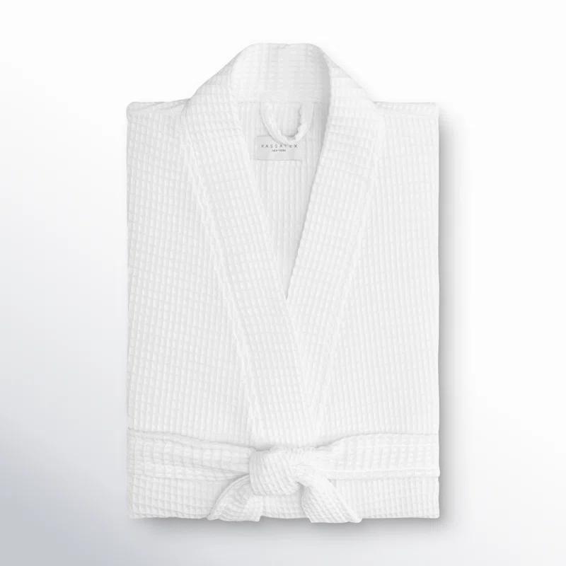 Astrid Waffle Cotton Bathrobe