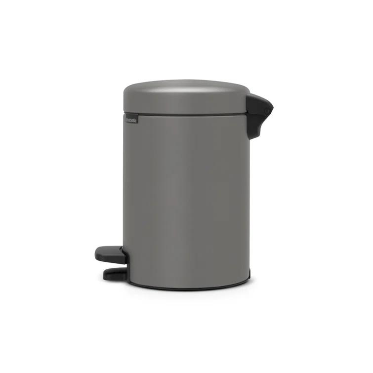 Brabantia NewIcon Step On Trash Can, 0.8 Gallon (3 Liter)