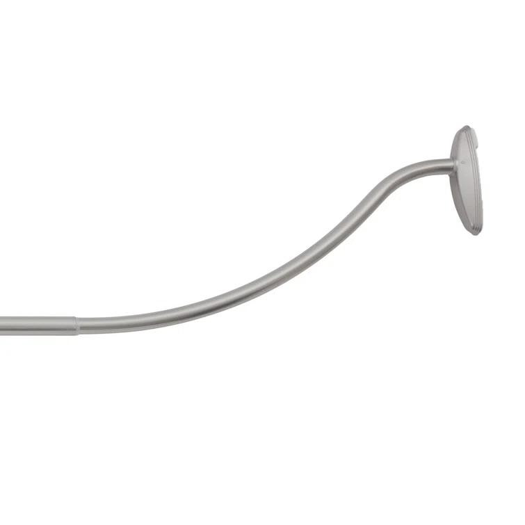 Kenney 72'' Curved Shower Curtain Rod