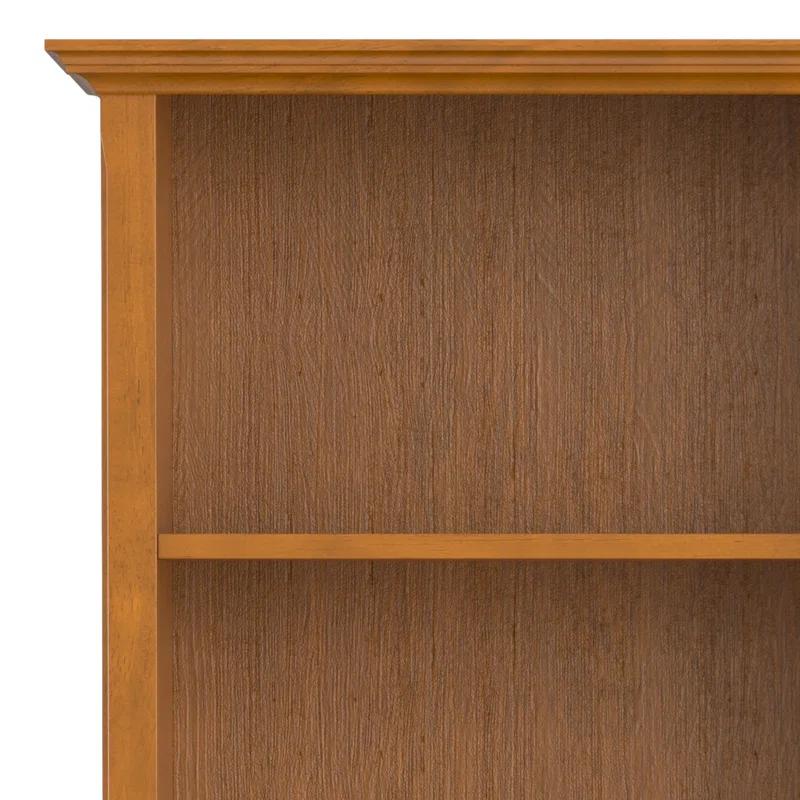 Simpli Home Amherst SOLID WOOD 5 Shelf Bookcase