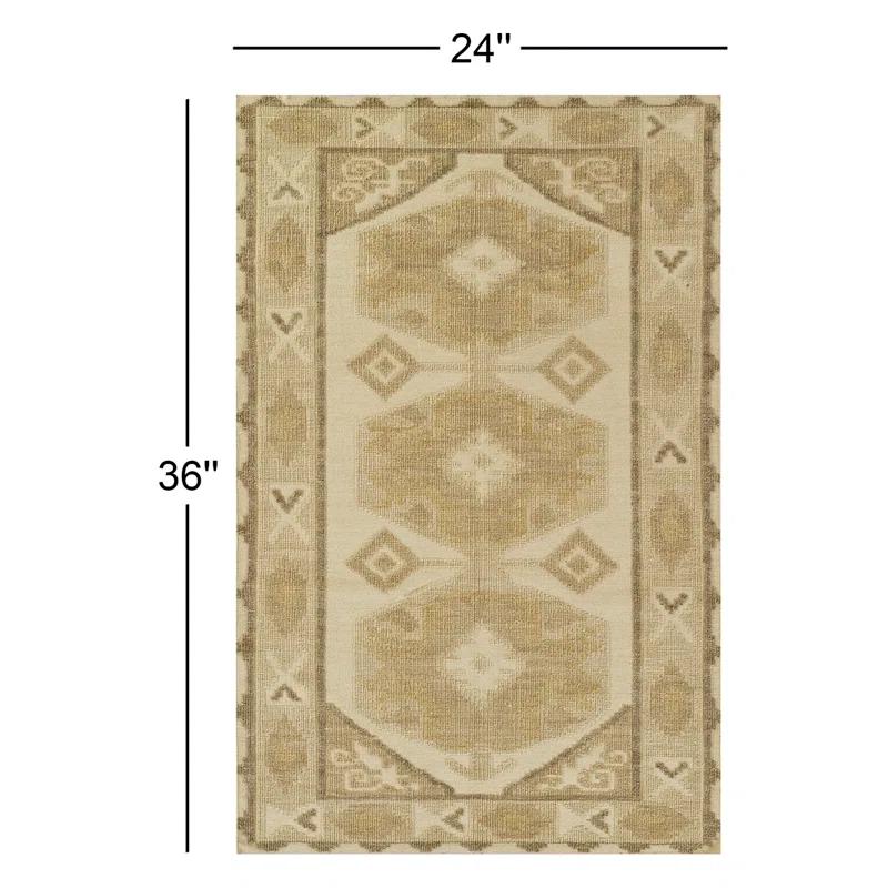 Minerva Handwoven Wool Rug - 2' x 3'