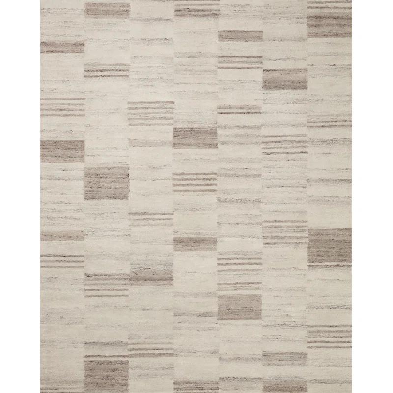 Amber Lewis x Loloi Rocky Ivory / Dove Area Rug