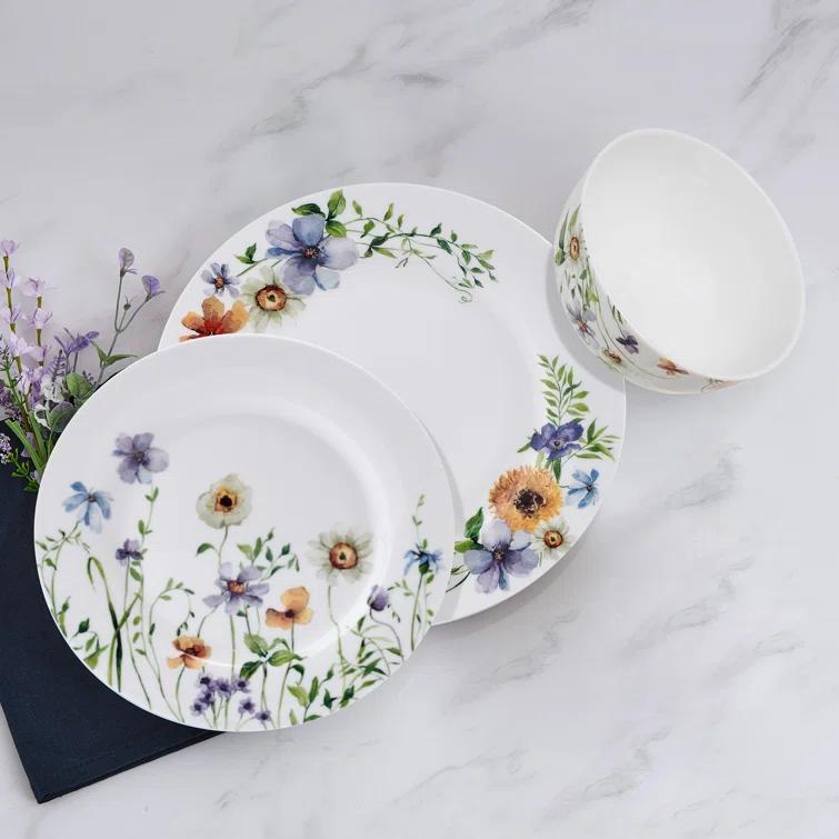Mikasa Audrina 12-Piece Dinnerware Set, Service For 4 | Wayfair