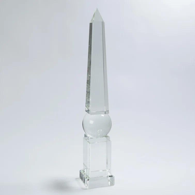 Global Views Crystal Obelisk-Tall