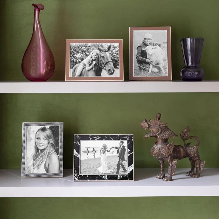 Addison Ross Gray Metal Gilded Picture Frame
