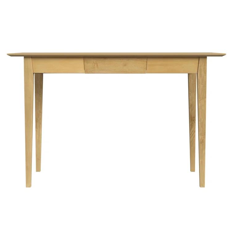 Butler Caelynn 48" Natural Wood Shaker Writing Desk - Natural