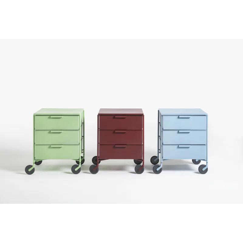 Kartell Mobil 3 Drawer Storage Drawer