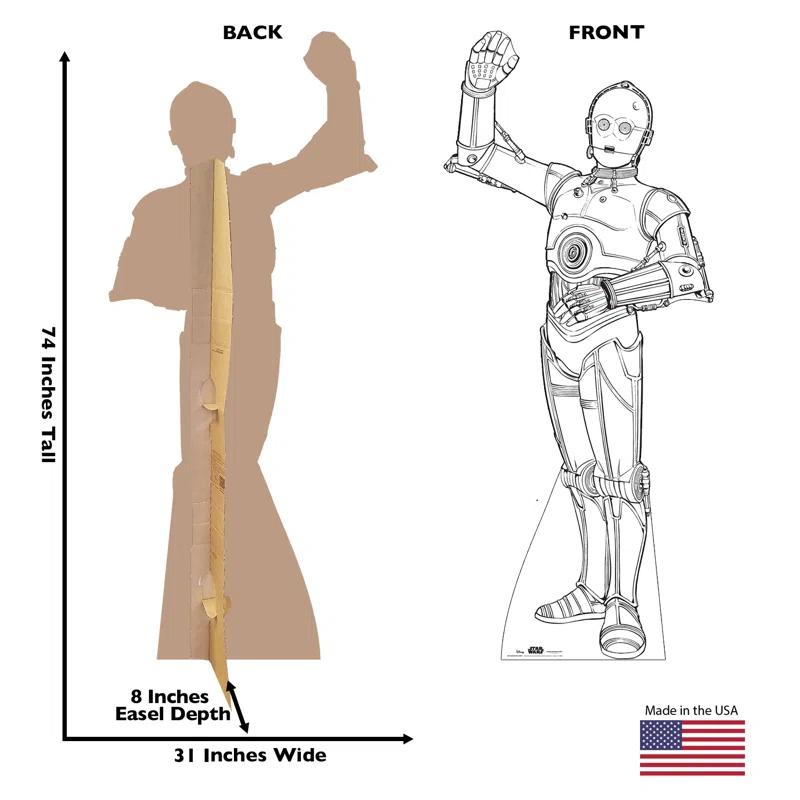 74'' Cardboard Standup