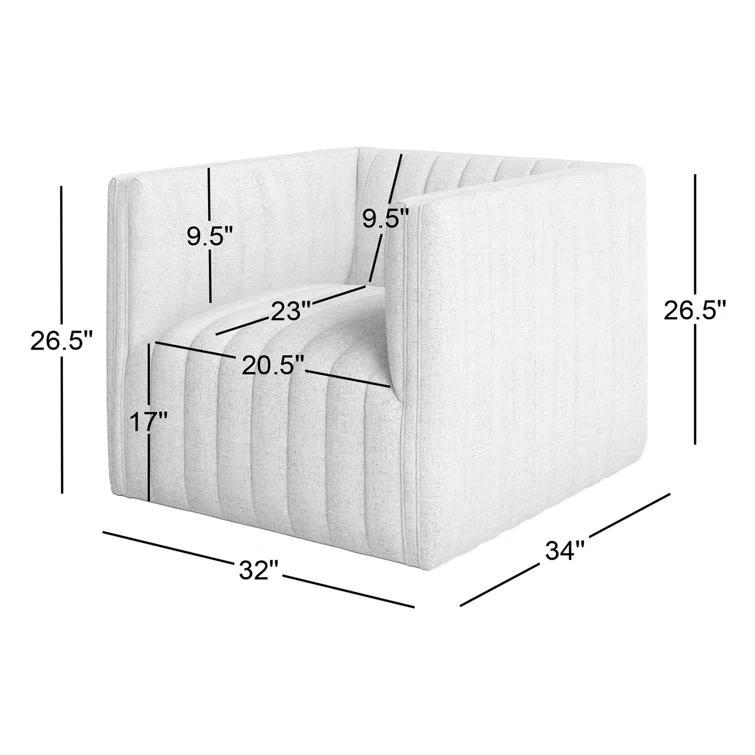 Roz Swivel Chair - Dover Crescent