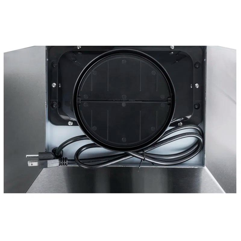 Cavaliere CAVALIERE 30" inch 462 CFM Convertible Digital Wall Mount Range Hood Included Charcoal Filter in Stainless Steel SV218B2-30