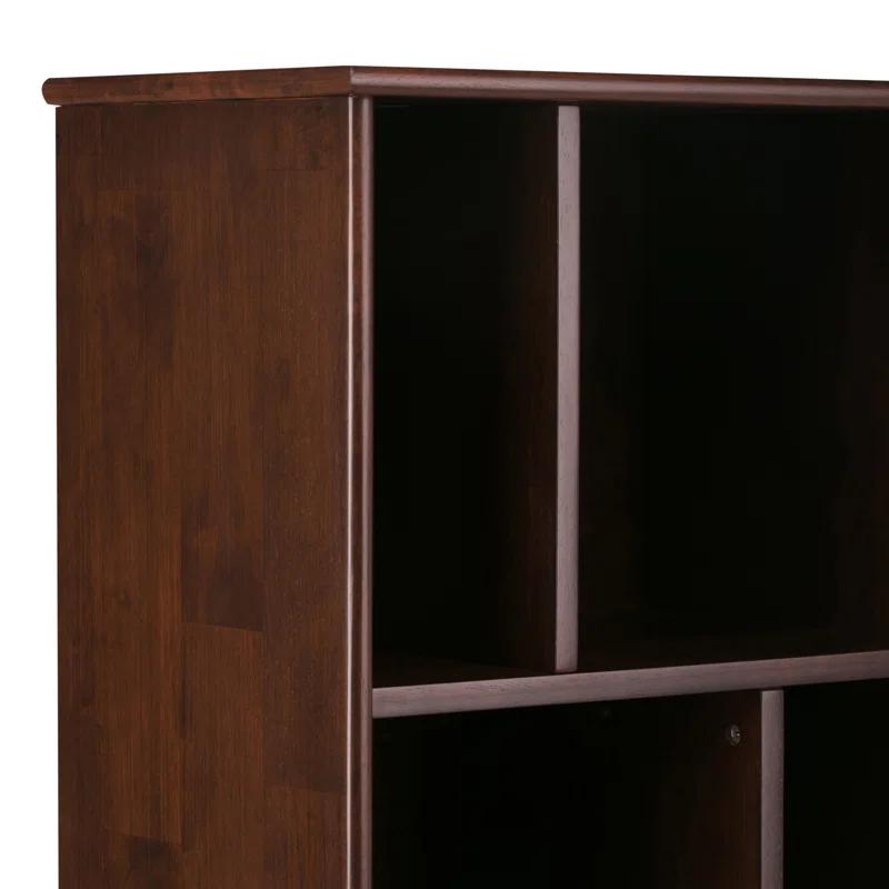 Simpli Home Draper Storage Bookcase