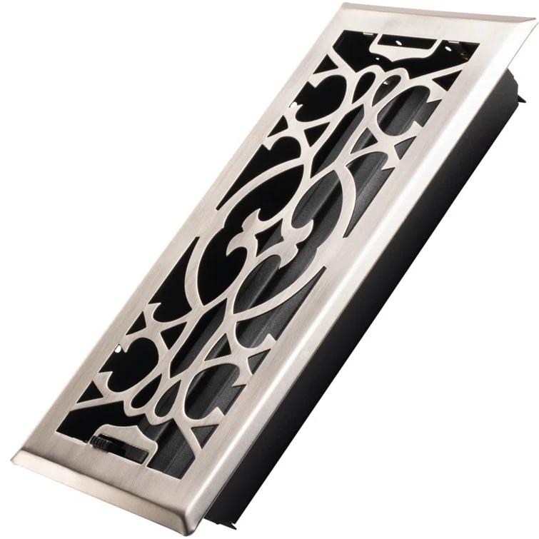 Home Intuition Victorian Floor Vent Cover Register With Mesh Net