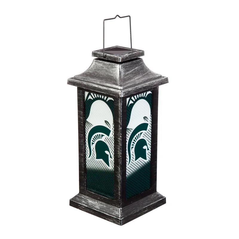 Evergreen Enterprises, Inc NCAA Team 10'' Solar Powered Outdoor Lantern