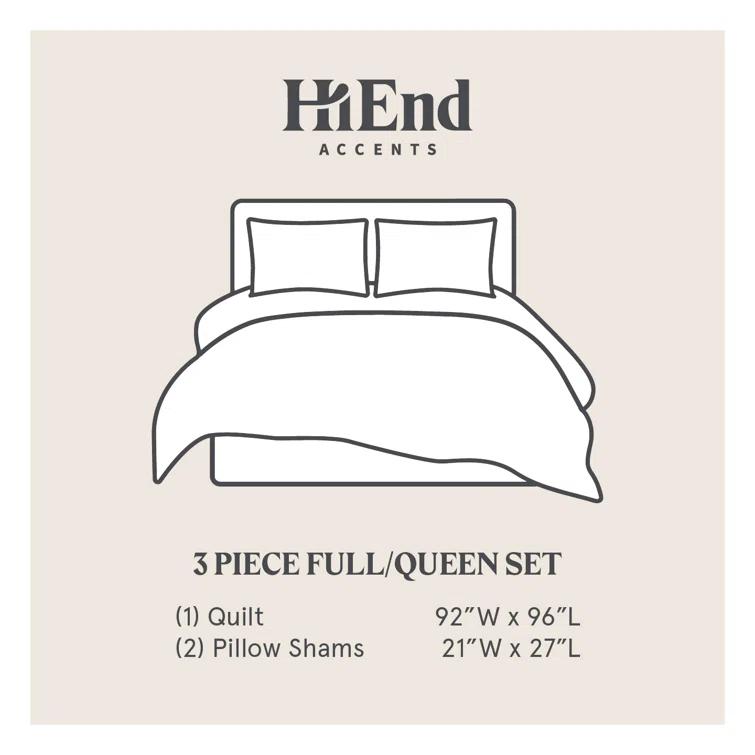 Stella Faux Silk Velvet Classic Chic Modern Rustic Romantic Western Quilt Set