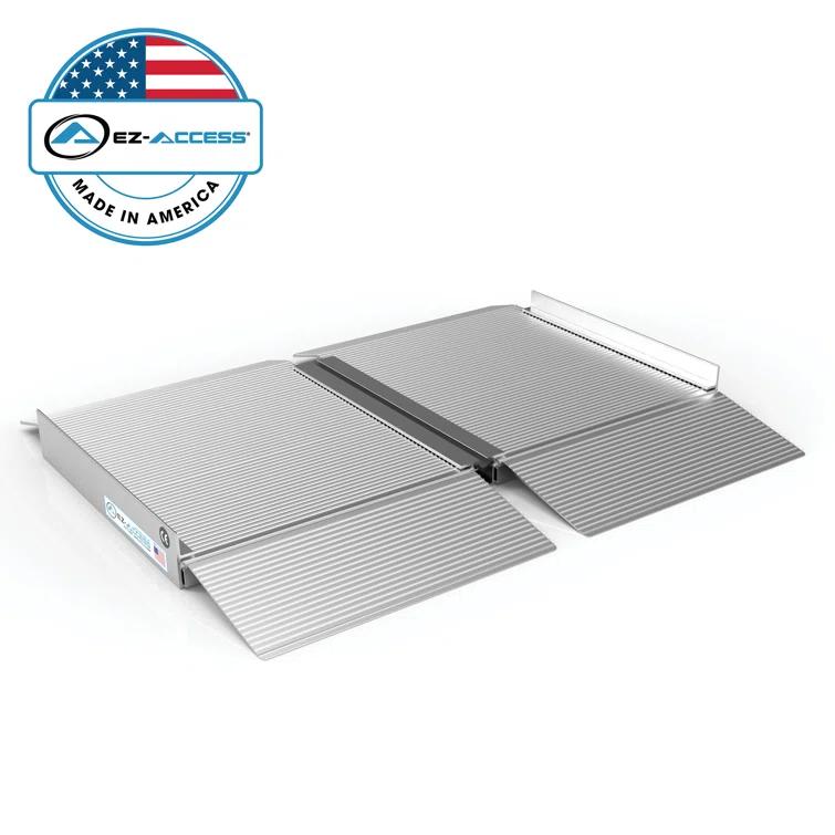 EZ-ACCESS EZ-ACCESS SUITCASE 2’ x 30" Portable Singlefold Ramp for Scooters & Wheelchairs (Set of 2)