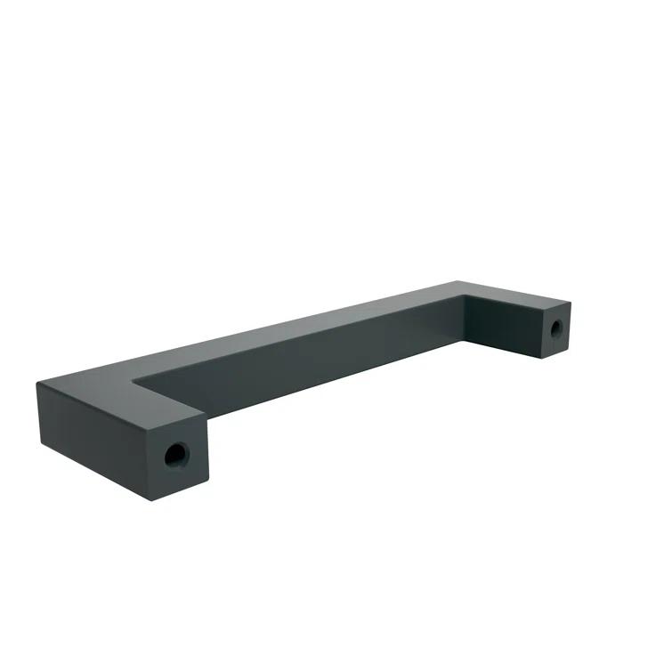 Amerock Monument 10-1/16 inch (256mm) Center-to-Center Matte Black Cabinet Pull