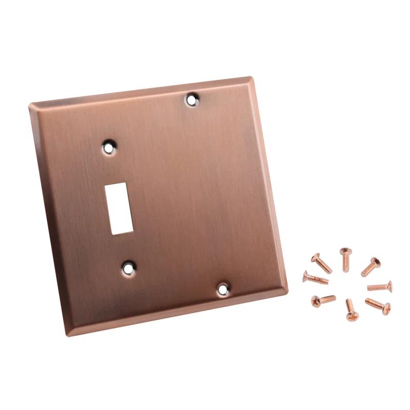 No Subject 1 - Gang Standard Combination Wall Plate