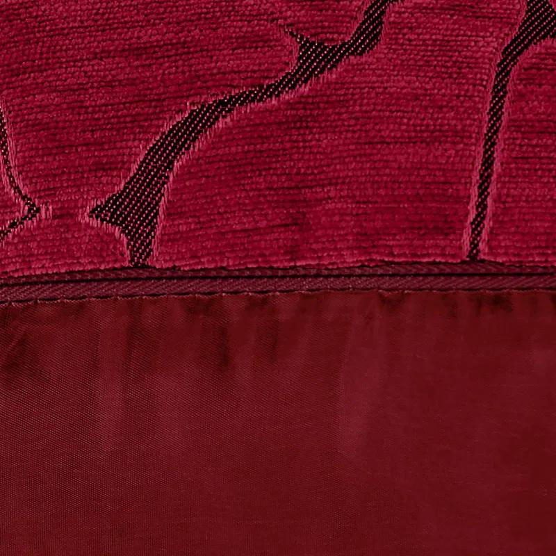Violet Linen Milano Embroidered Throw Pillow