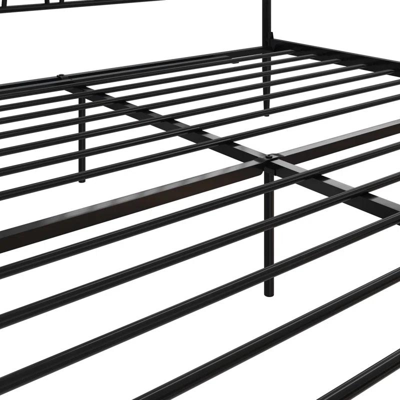 Mercury Row® Mercedes Metal Open-Frame Bed
