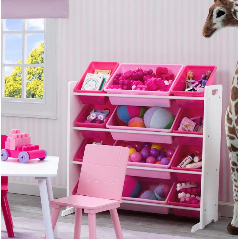 Delta Children Delta Children Kids Toy Storage Organizer with 12 Plastic Bins