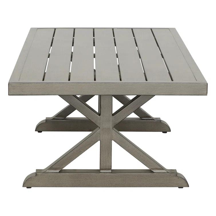 Marbella 24'' Metal Outdoor Coffee Table