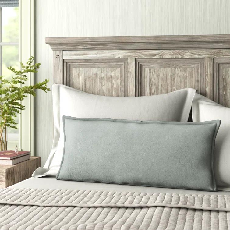 RE/FINE™ Montague 100% Cotton Lumbar Rectangular Pillow & Reviews | AllModern