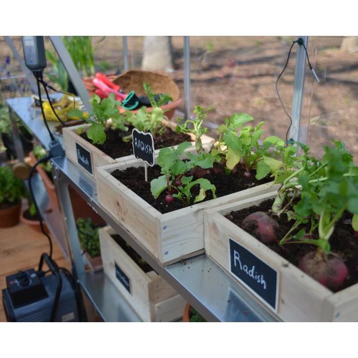 Canopia Palram - Canopia Hybrid Polycarbonate Hobby Greenhouse