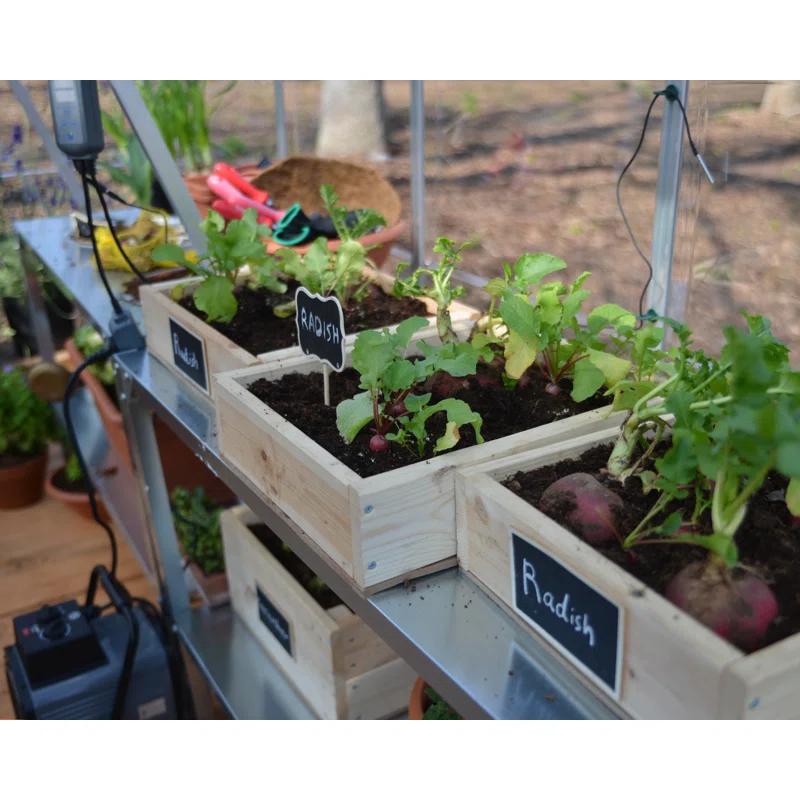 Canopia Palram - Canopia Hybrid Polycarbonate Hobby Greenhouse