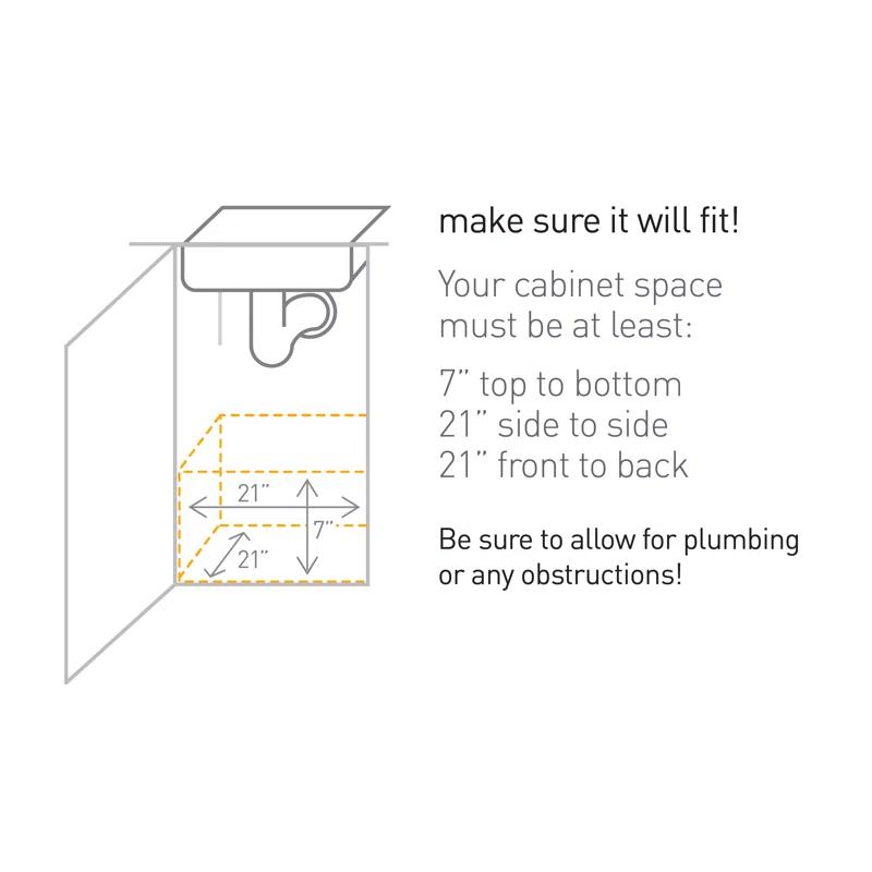 simplehuman Simplehuman Pull-Out Cabinet Organizer, Heavy-Gauge Steel Frame