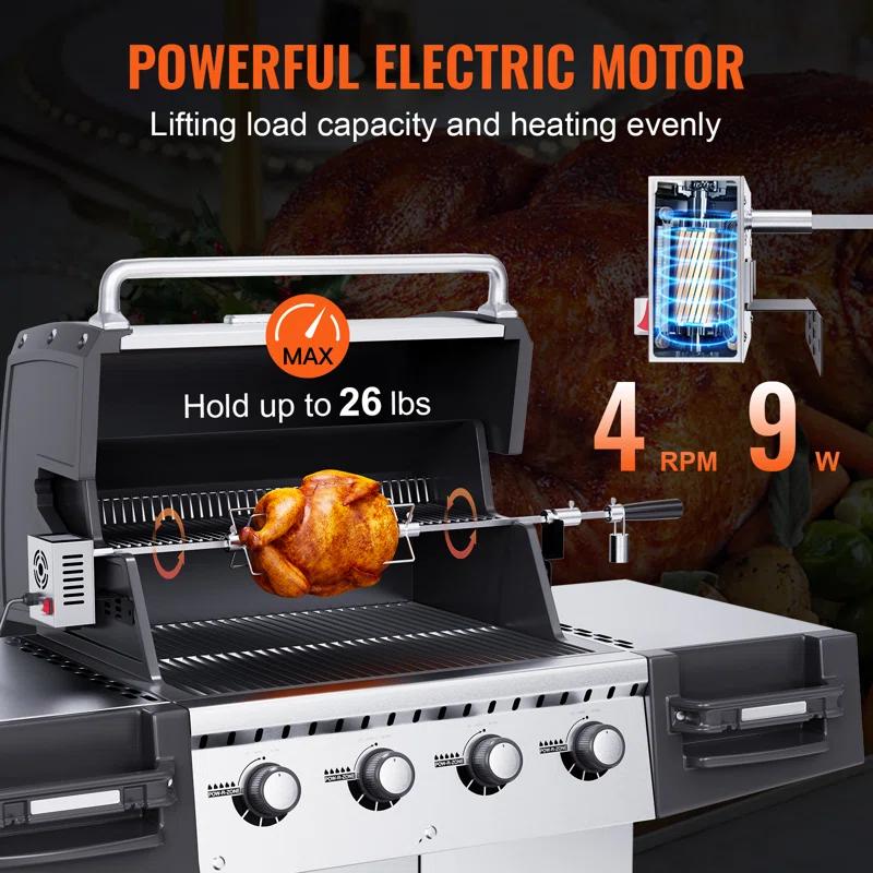 VEVOR Stainless Steel Rotisserie