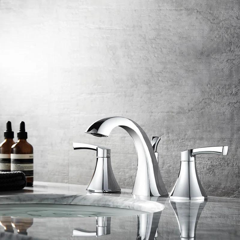Davvid Widespread 2-handle Bathroom Faucet