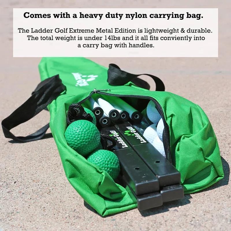 Vivere Hammocks Vivere Hammocks Ladder Golf Metal Ladder Ball with Carrying Case