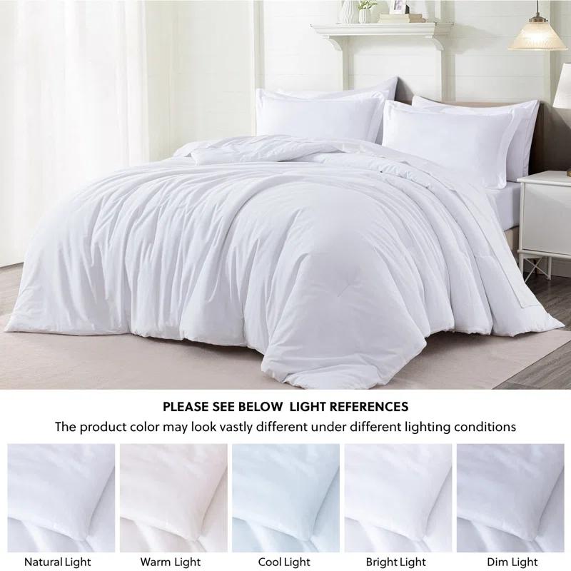 Chezmoi Collection Cotton Twill Comforter Set