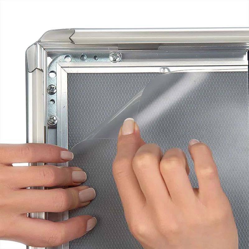 MT Displays Silver Metal Beveled Picture Frame