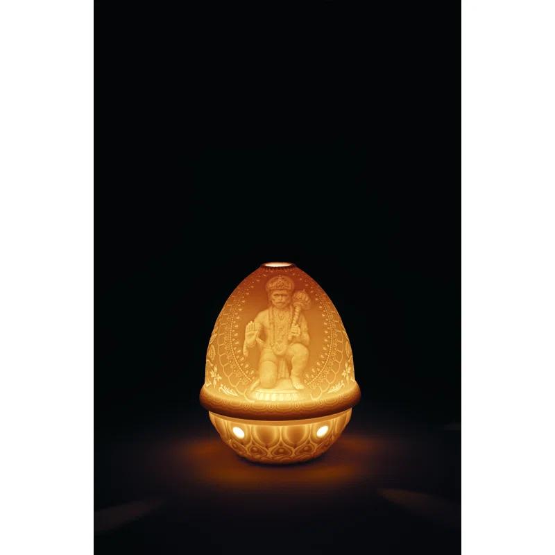 Lladro Hanuman 4.72" Lithophane Novelty Light