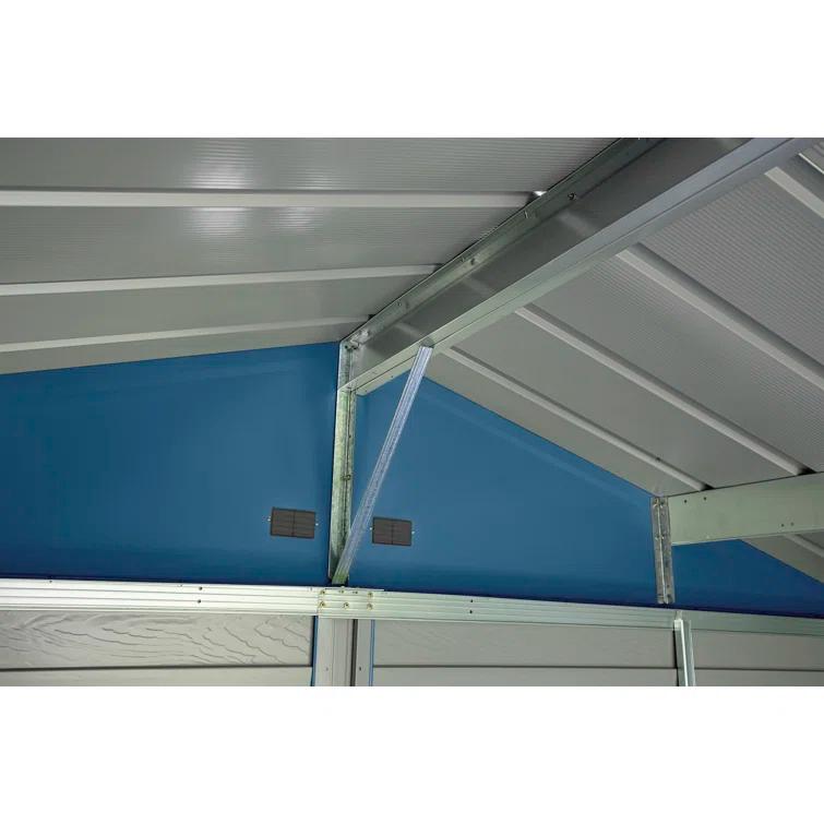 Arrow 10 ft. W x 12 ft. D Metal Storage Shed