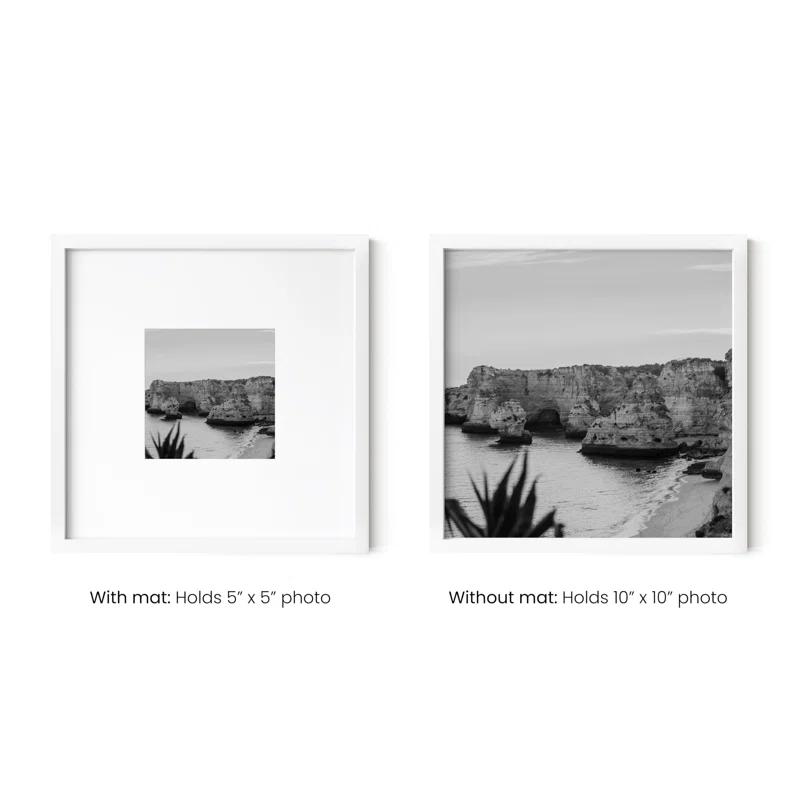 Haus and Hues Matted Square Metal Picture Frames (Set of 3) | Wayfair