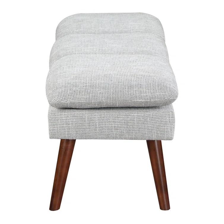 George Oliver Raynika 54" Mid-Century Bench