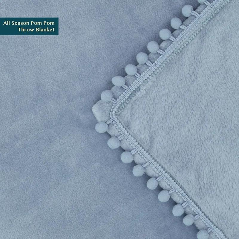 Pavilia Hand Woven Throw Blanket