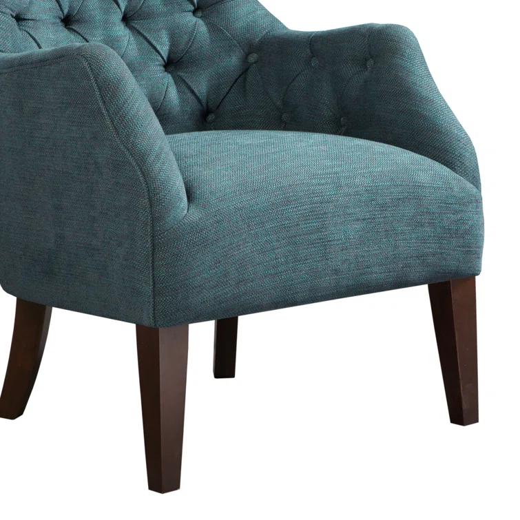 Tufted Wingback Accent Chair
