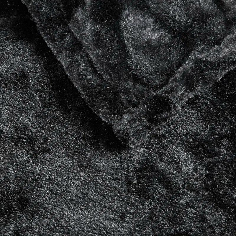 Beautyrest Heated Duke Faux Fur Throw