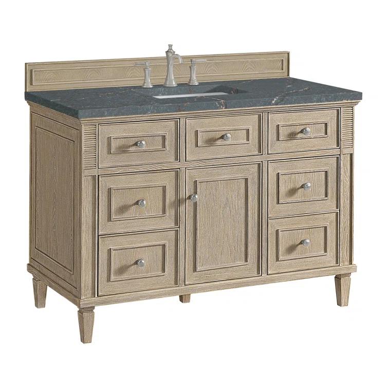 James Martin Vanities Lorelai 48'' Single Bathroom Vanity with Top