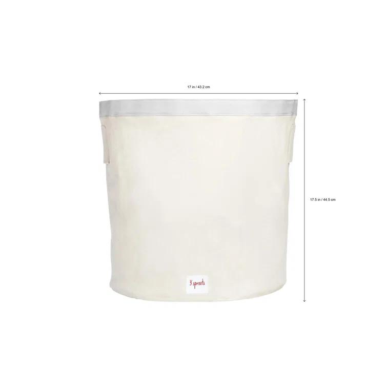 3 Sprouts 3 Sprouts - Canvas Storage Bin - Laundry and Toy Basket for Baby and Kids - Llama