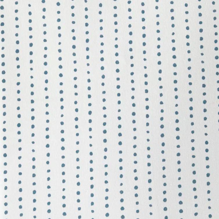 City Scene Radius Blue Cotton Percale Sheet Set