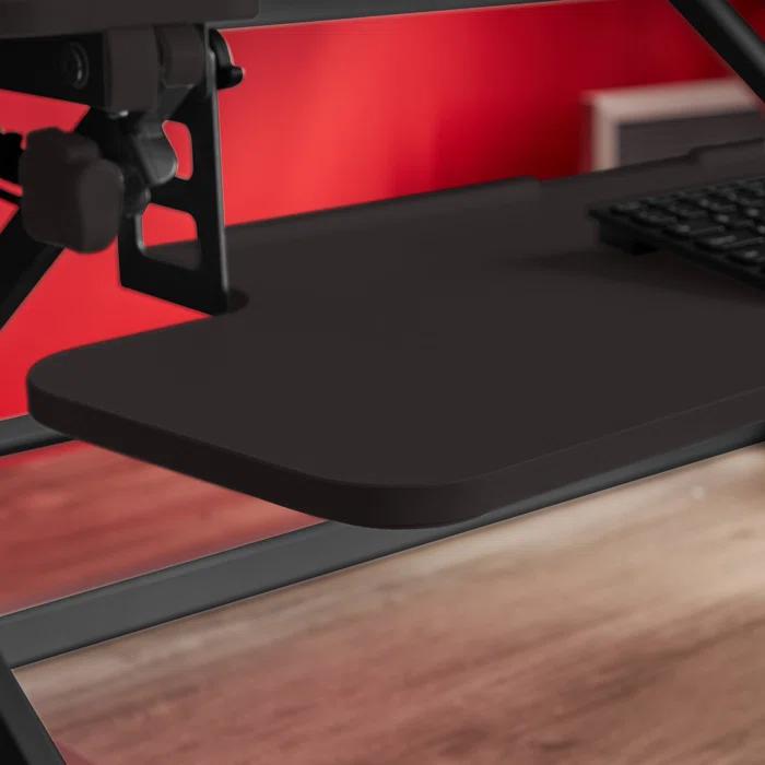 True Seating True Seating Ergo Height Adjustable Small Standing Desk Converter