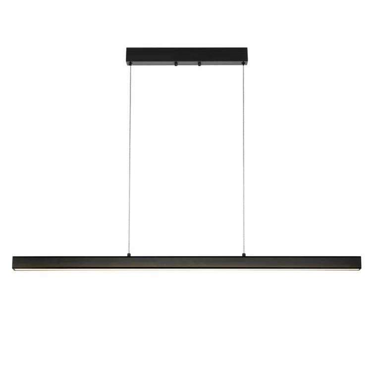 Wrought Studio™ Dimmable Linear Pendant Light 20W 47in LED Linear Light Fixture Chandelier