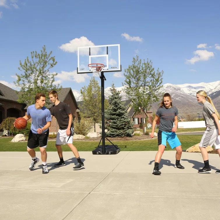 Lifetime Lifetime Height Adjustable Portable Basketball Hoop (54" Polycarbonate Backboard)