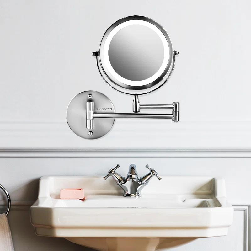 Ovente Concave LED Wall Mirror