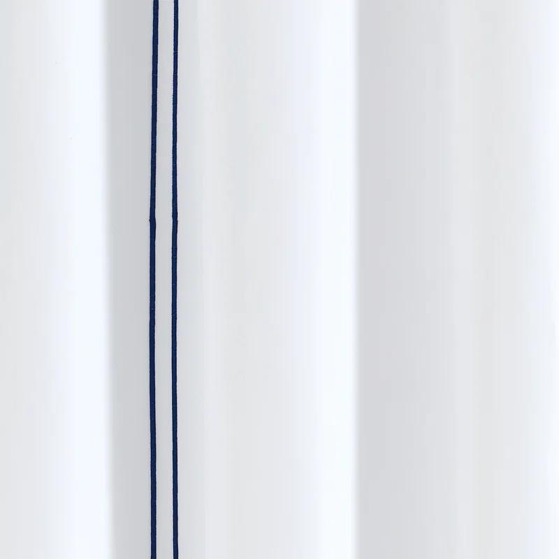 Lush Decor Geometric Shower Curtain